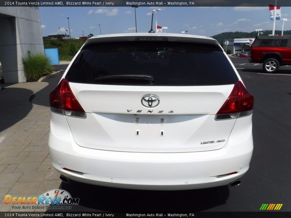 2014 Toyota Venza Limited AWD Blizzard White Pearl / Ivory Photo #9