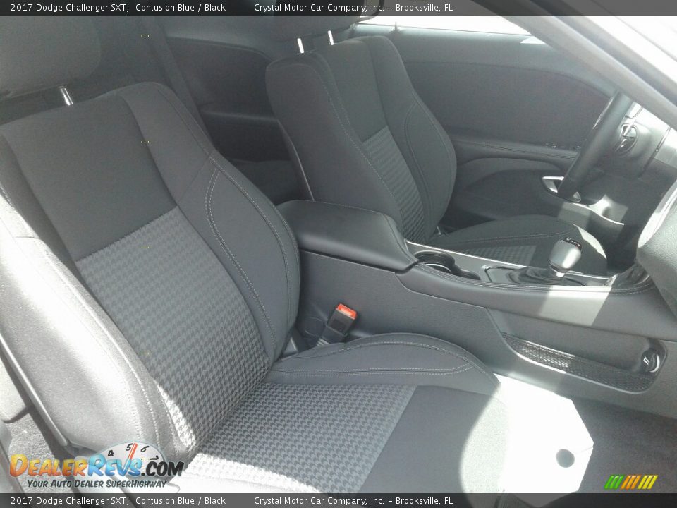 2017 Dodge Challenger SXT Contusion Blue / Black Photo #12