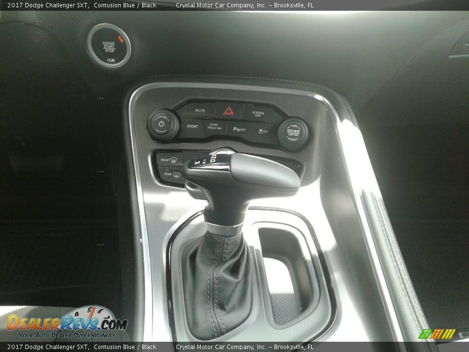 2017 Dodge Challenger SXT Contusion Blue / Black Photo #16