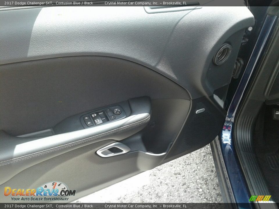 2017 Dodge Challenger SXT Contusion Blue / Black Photo #17
