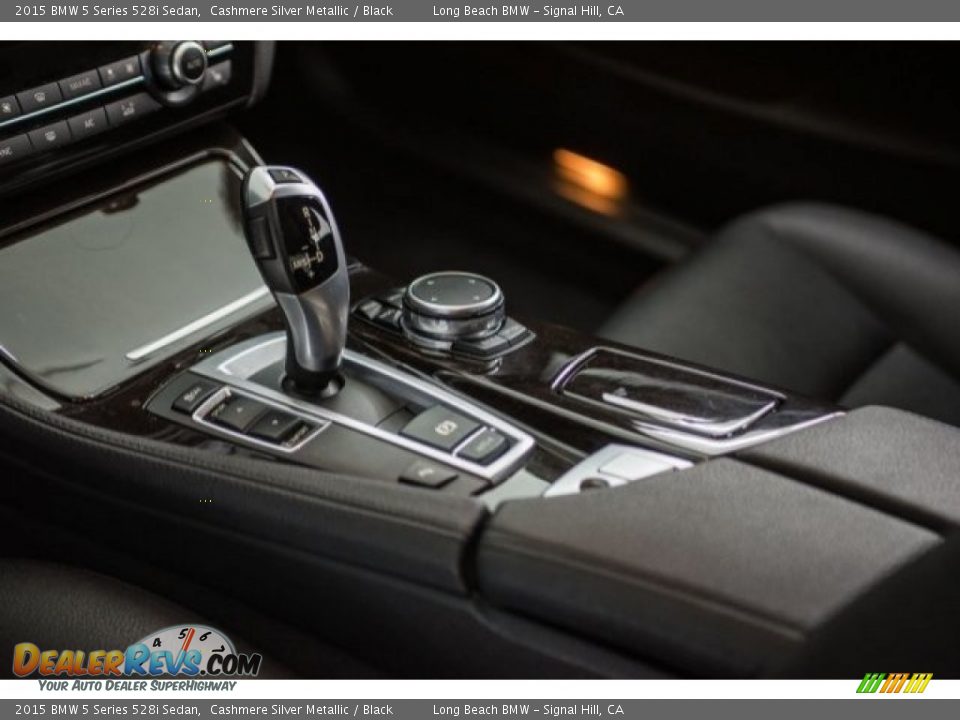 2015 BMW 5 Series 528i Sedan Cashmere Silver Metallic / Black Photo #9