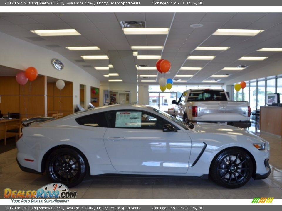 2017 Ford Mustang Shelby GT350 Avalanche Gray / Ebony Recaro Sport Seats Photo #2