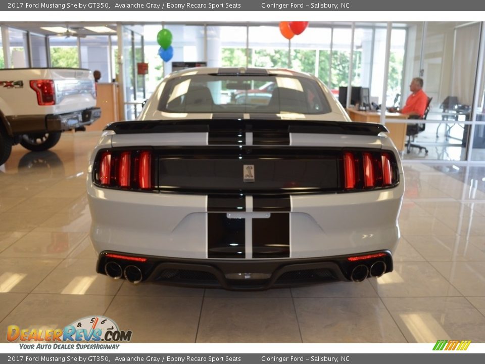 2017 Ford Mustang Shelby GT350 Avalanche Gray / Ebony Recaro Sport Seats Photo #5