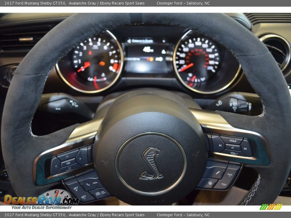 2017 Ford Mustang Shelby GT350 Avalanche Gray / Ebony Recaro Sport Seats Photo #20
