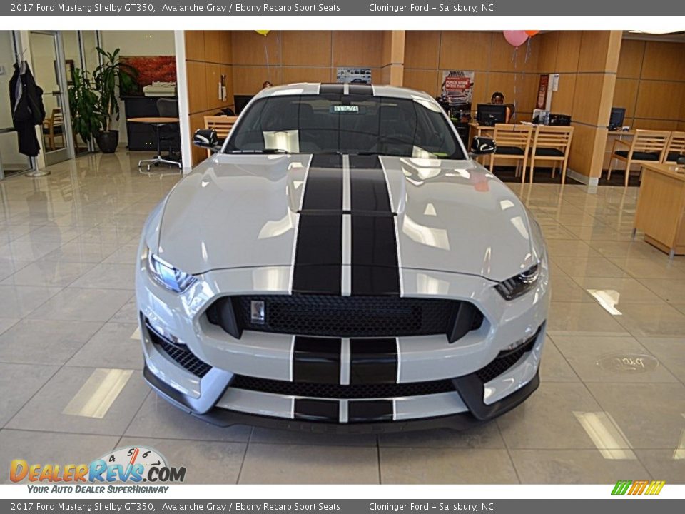 2017 Ford Mustang Shelby GT350 Avalanche Gray / Ebony Recaro Sport Seats Photo #23