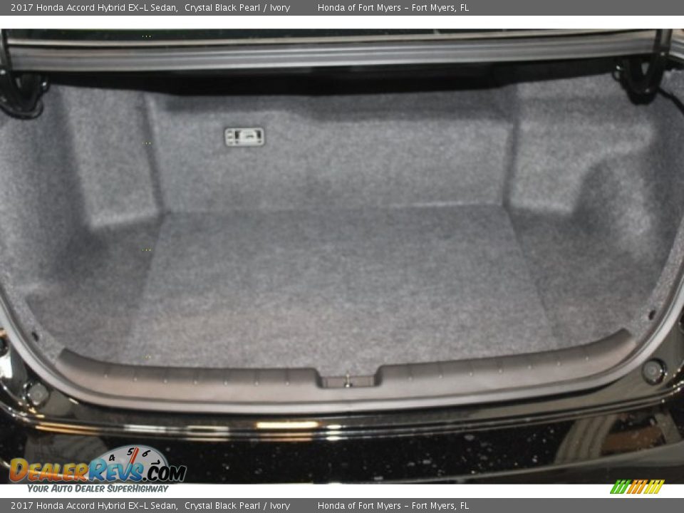 2017 Honda Accord Hybrid EX-L Sedan Crystal Black Pearl / Ivory Photo #27