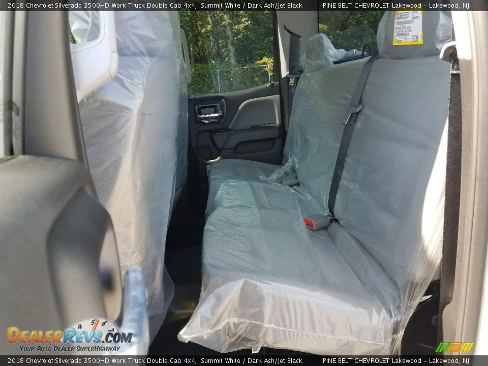 2018 Chevrolet Silverado 3500HD Work Truck Double Cab 4x4 Summit White / Dark Ash/Jet Black Photo #5