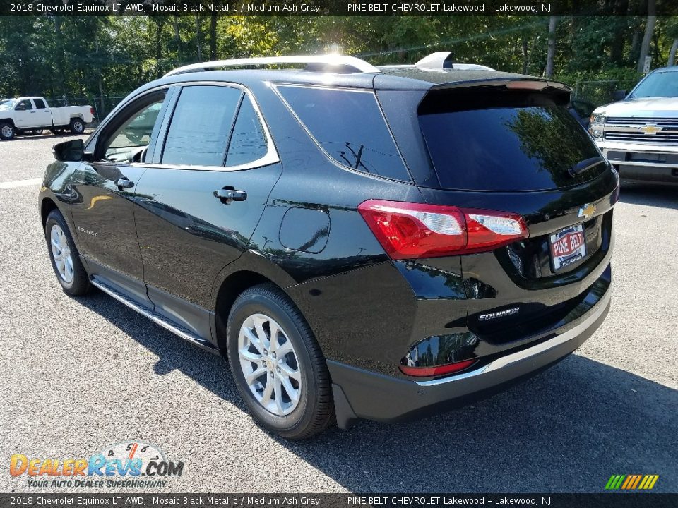 2018 Chevrolet Equinox LT AWD Mosaic Black Metallic / Medium Ash Gray Photo #4