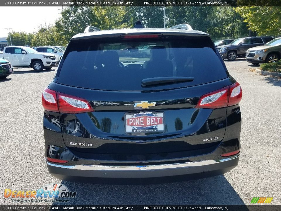 2018 Chevrolet Equinox LT AWD Mosaic Black Metallic / Medium Ash Gray Photo #5