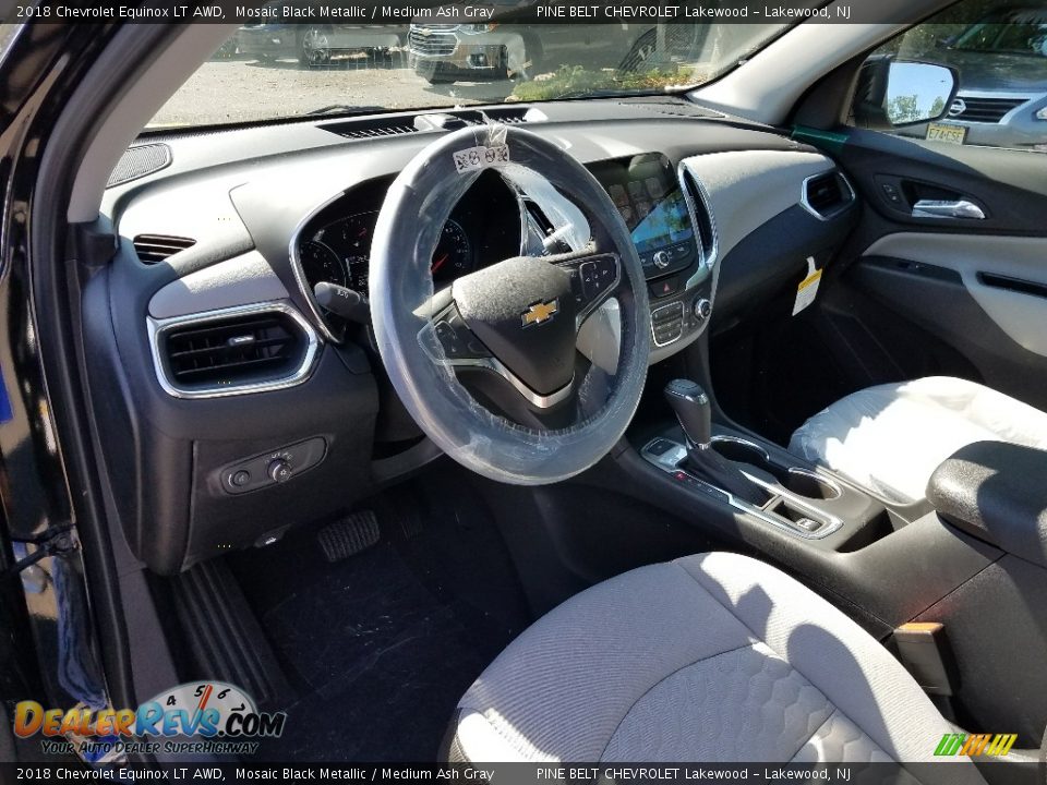 2018 Chevrolet Equinox LT AWD Mosaic Black Metallic / Medium Ash Gray Photo #7