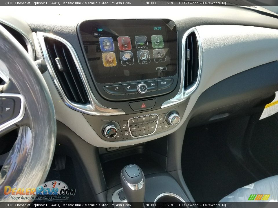 2018 Chevrolet Equinox LT AWD Mosaic Black Metallic / Medium Ash Gray Photo #10