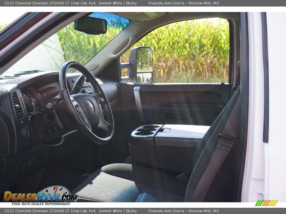 2013 Chevrolet Silverado 2500HD LT Crew Cab 4x4 Summit White / Ebony Photo #5