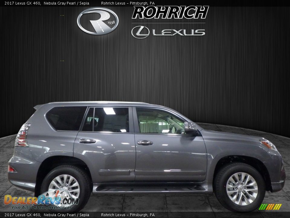 2017 Lexus GX 460 Nebula Gray Pearl / Sepia Photo #2