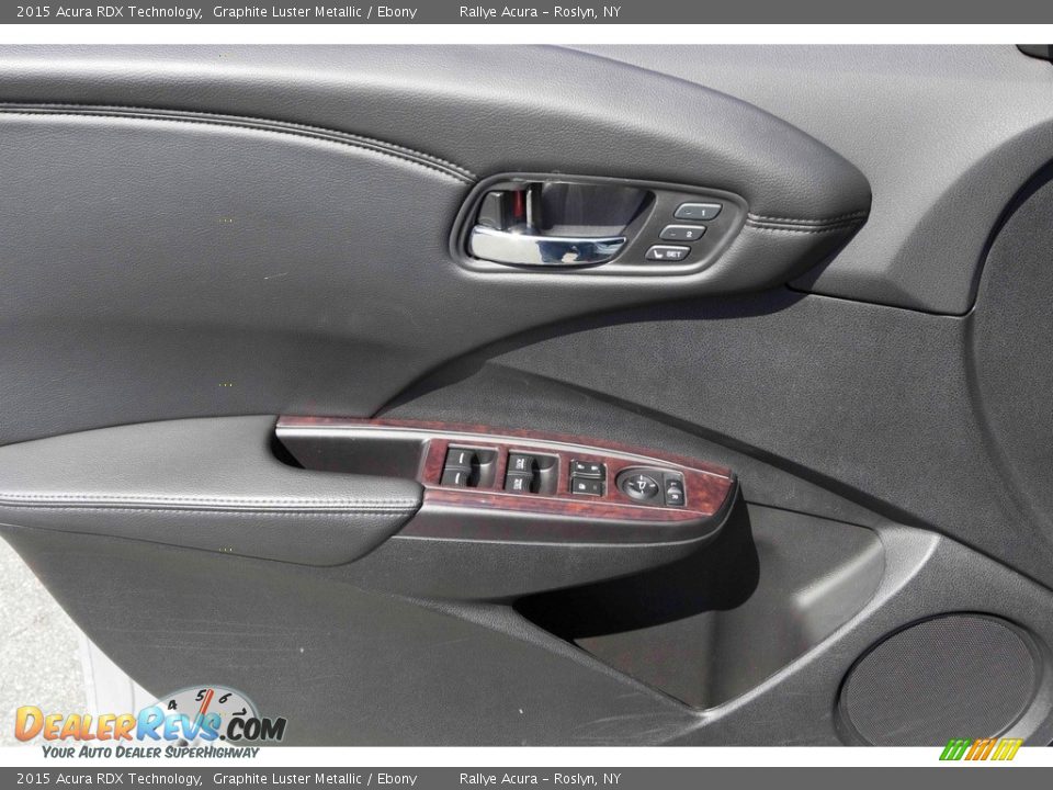 2015 Acura RDX Technology Graphite Luster Metallic / Ebony Photo #8