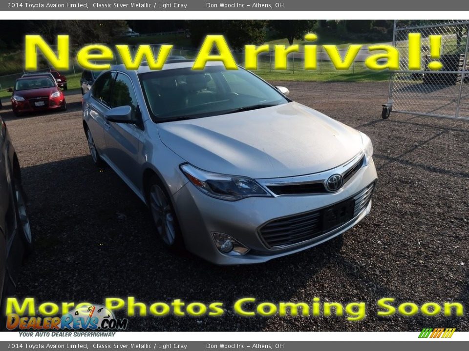 2014 Toyota Avalon Limited Classic Silver Metallic / Light Gray Photo #1
