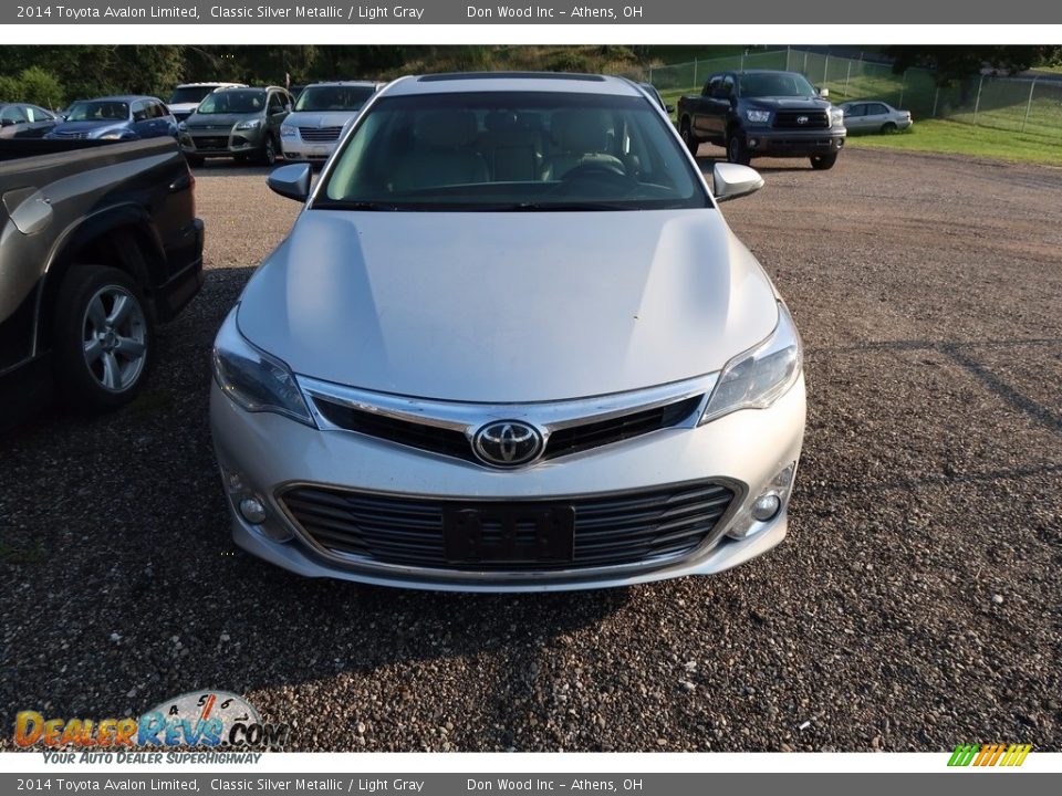2014 Toyota Avalon Limited Classic Silver Metallic / Light Gray Photo #2