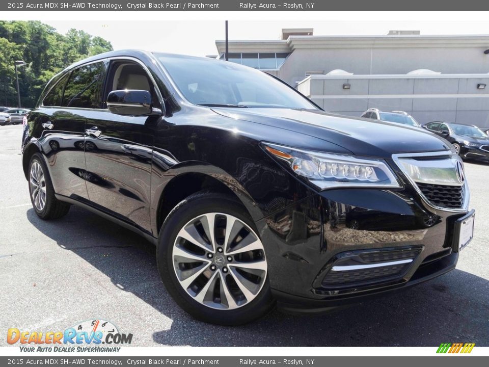 2015 Acura MDX SH-AWD Technology Crystal Black Pearl / Parchment Photo #1
