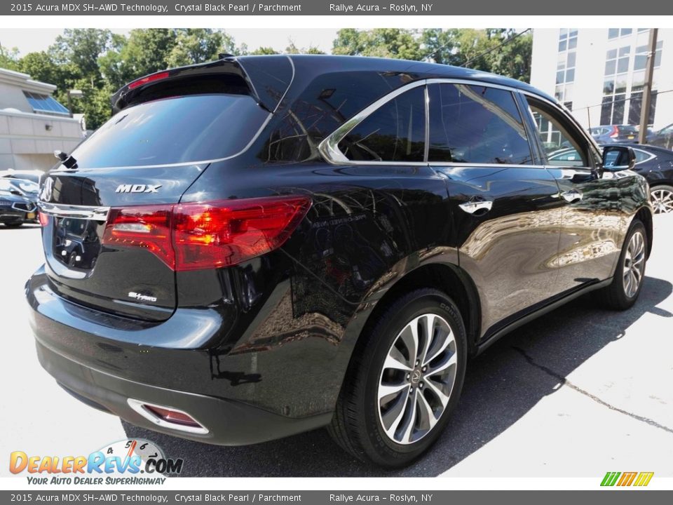 2015 Acura MDX SH-AWD Technology Crystal Black Pearl / Parchment Photo #4