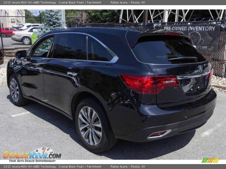 2015 Acura MDX SH-AWD Technology Crystal Black Pearl / Parchment Photo #6