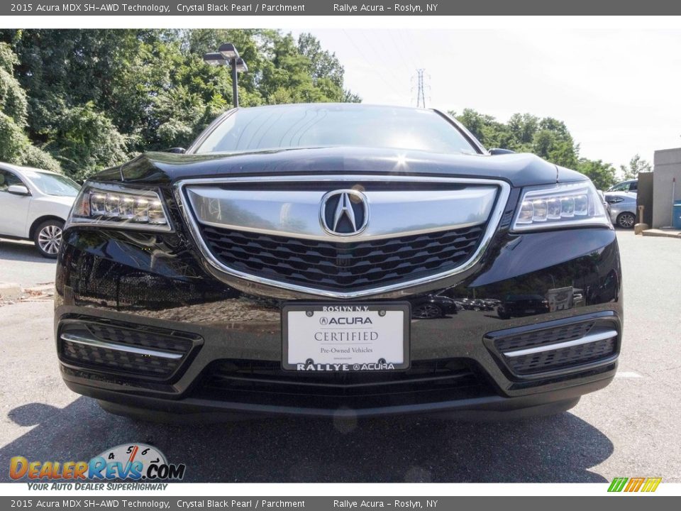 2015 Acura MDX SH-AWD Technology Crystal Black Pearl / Parchment Photo #2