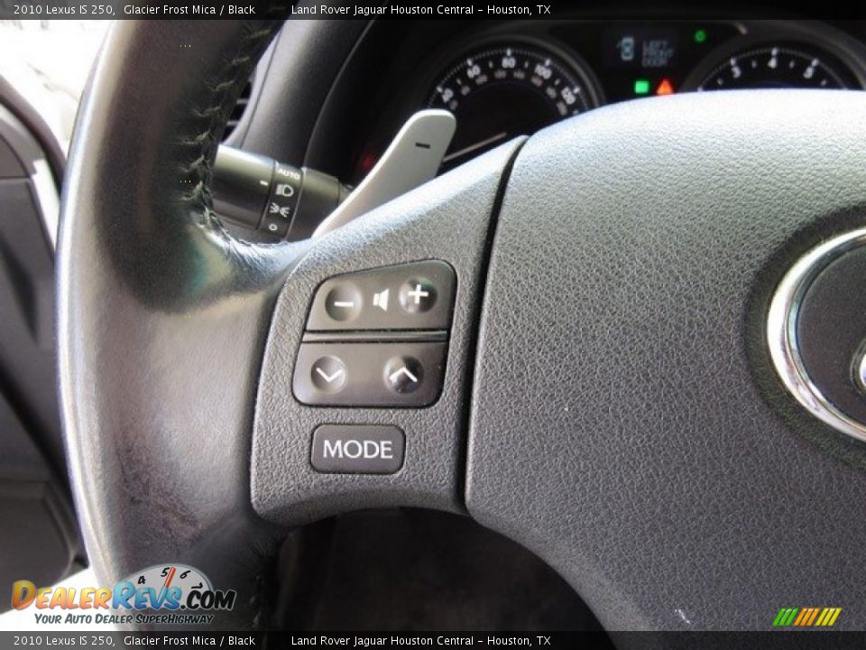 2010 Lexus IS 250 Glacier Frost Mica / Black Photo #27