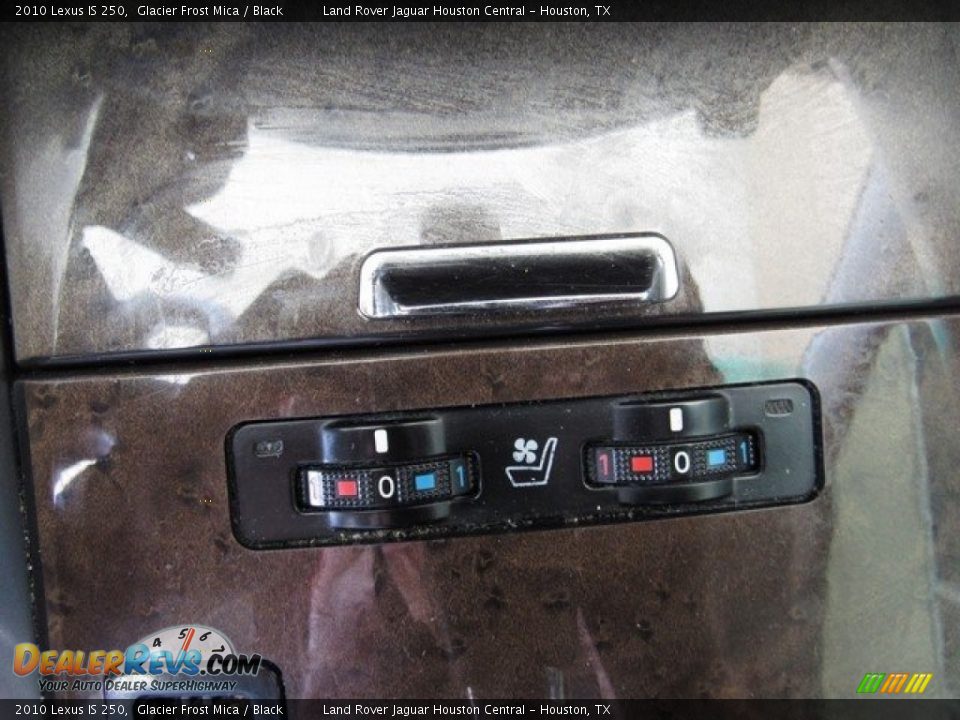 2010 Lexus IS 250 Glacier Frost Mica / Black Photo #31