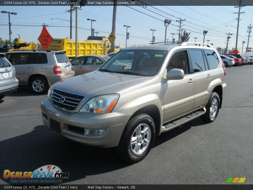 2004 Lexus GX 470 Dorado Gold Pearl / Ivory Photo #2