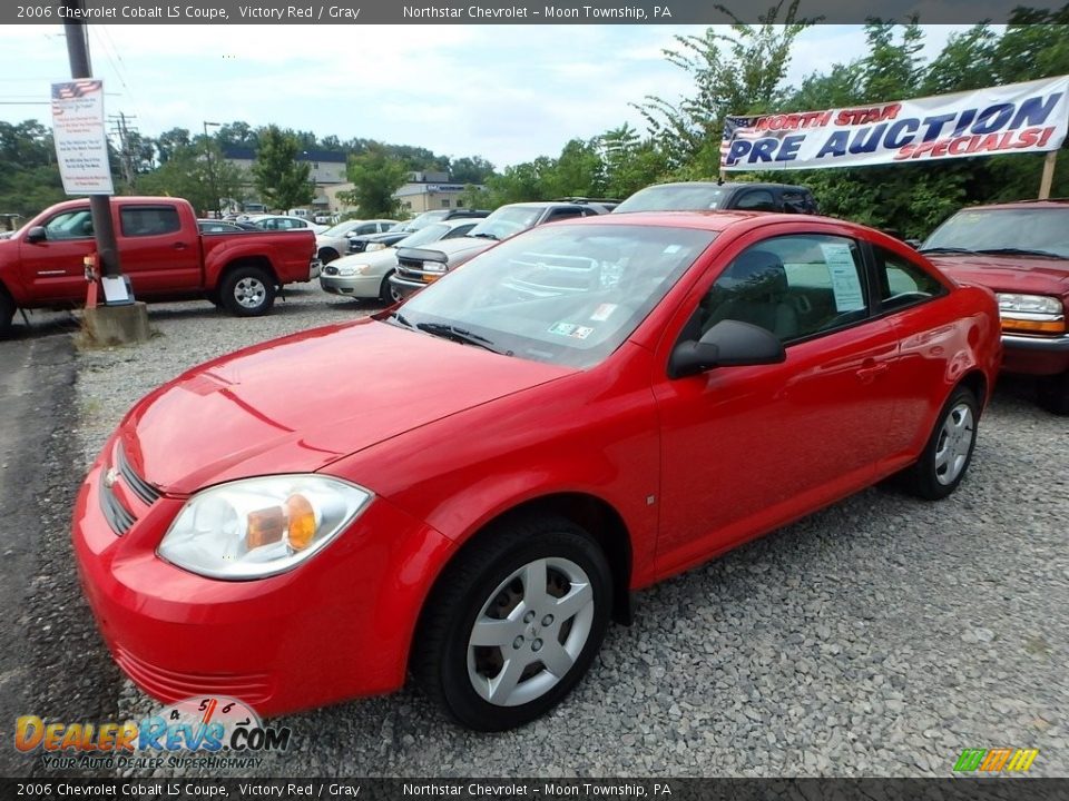 2006 Chevrolet Cobalt LS Coupe Victory Red / Gray Photo #1