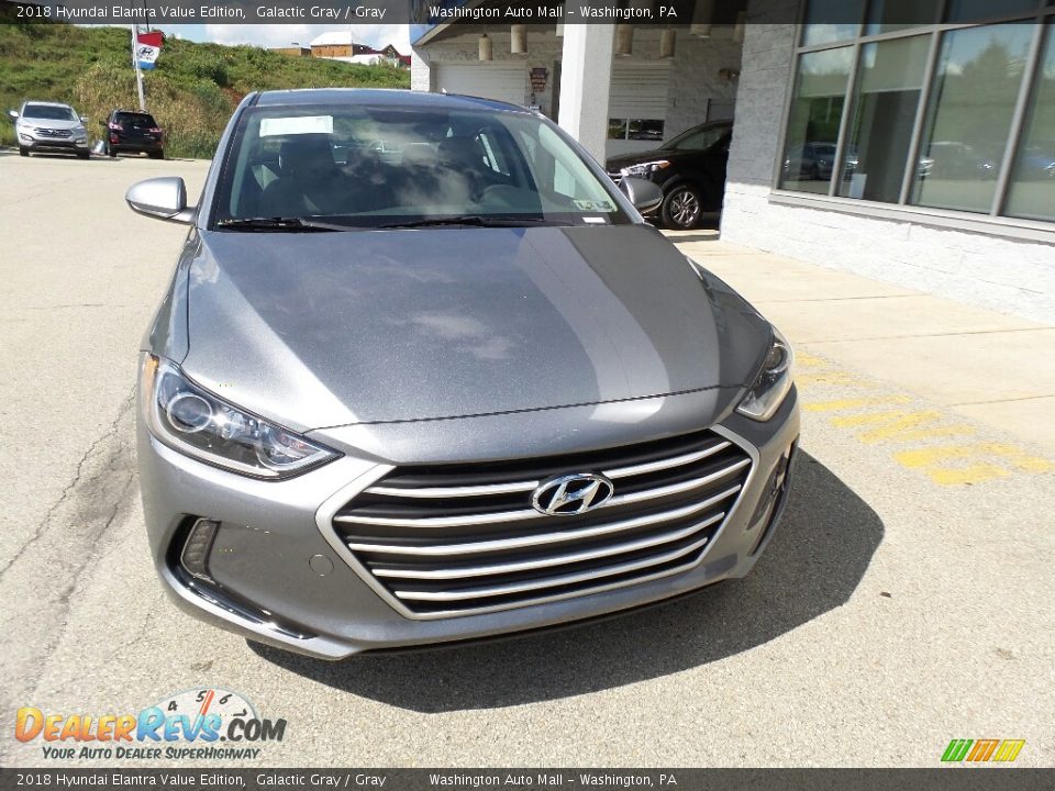 2018 Hyundai Elantra Value Edition Galactic Gray / Gray Photo #4