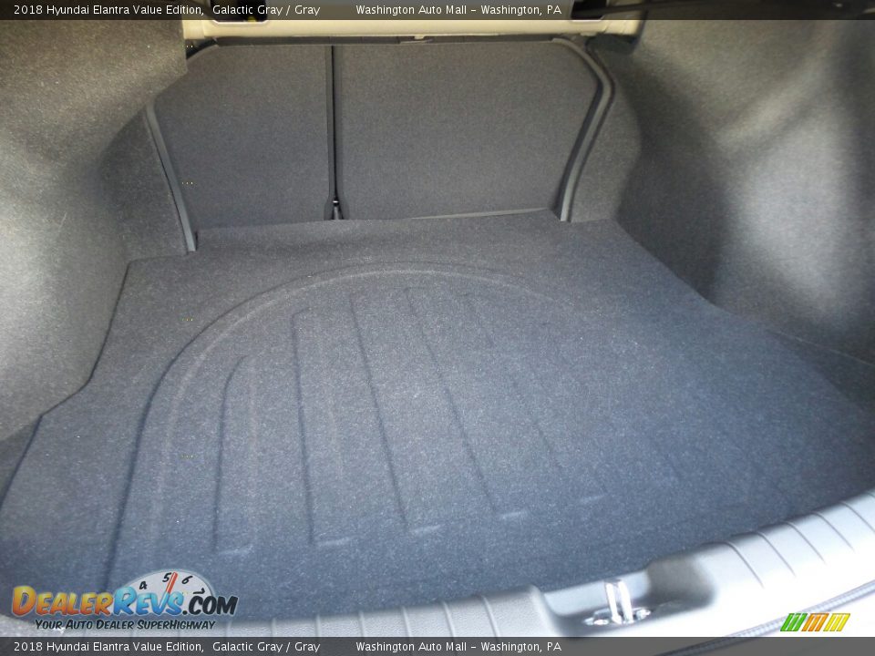 2018 Hyundai Elantra Value Edition Galactic Gray / Gray Photo #12