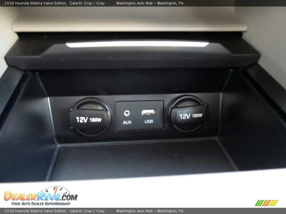 2018 Hyundai Elantra Value Edition Galactic Gray / Gray Photo #28