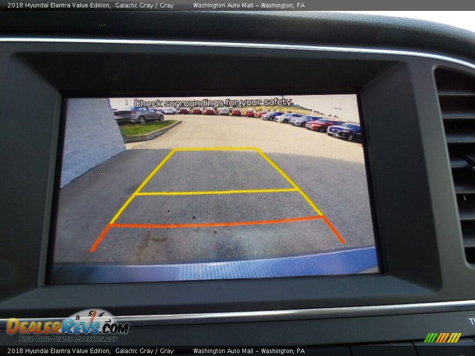 2018 Hyundai Elantra Value Edition Galactic Gray / Gray Photo #30