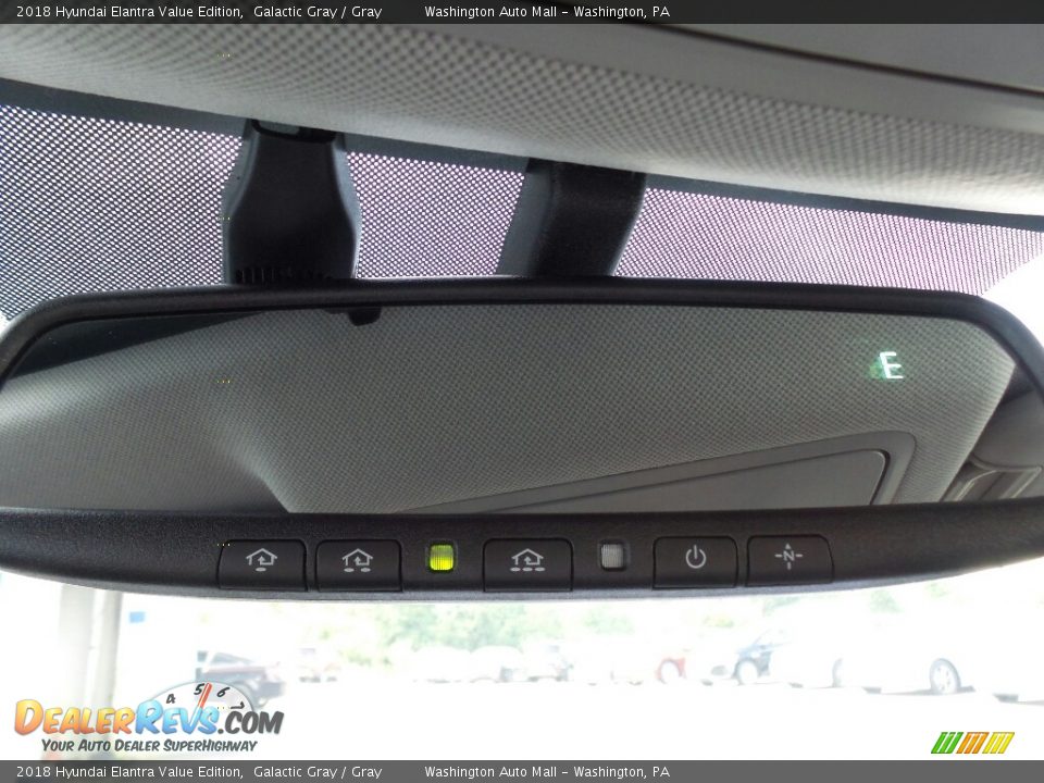 2018 Hyundai Elantra Value Edition Galactic Gray / Gray Photo #31