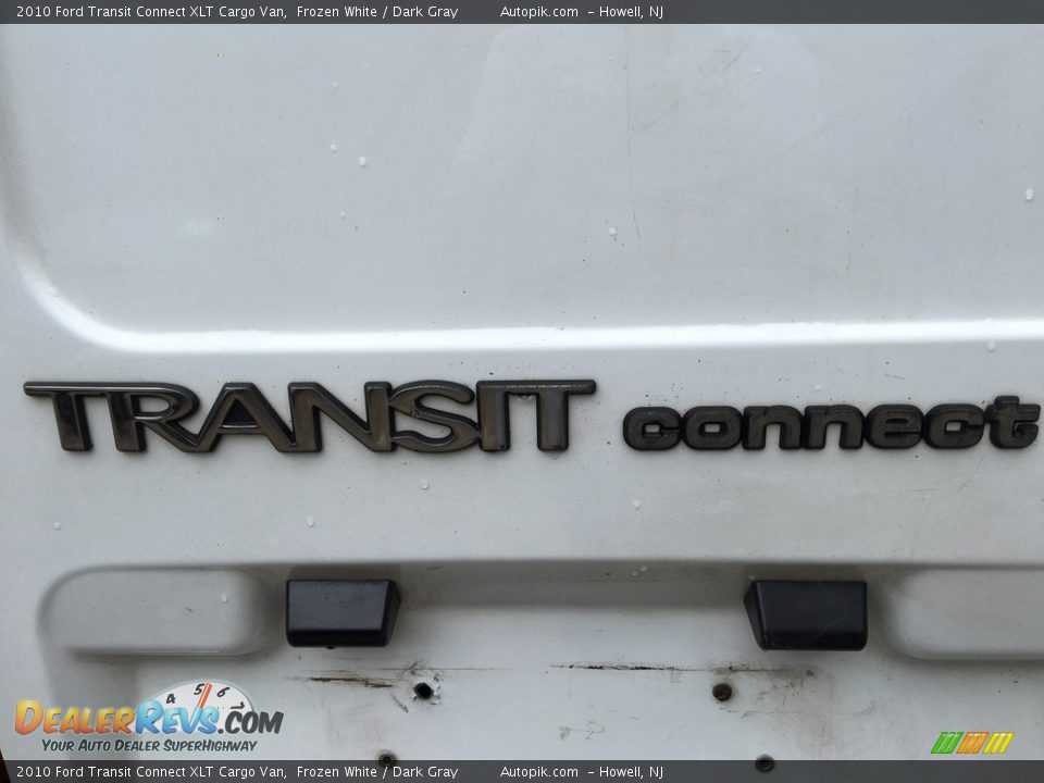 2010 Ford Transit Connect XLT Cargo Van Frozen White / Dark Gray Photo #6