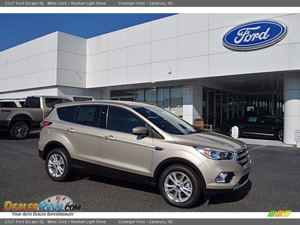 Front 3/4 View of 2017 Ford Escape SE Photo #1