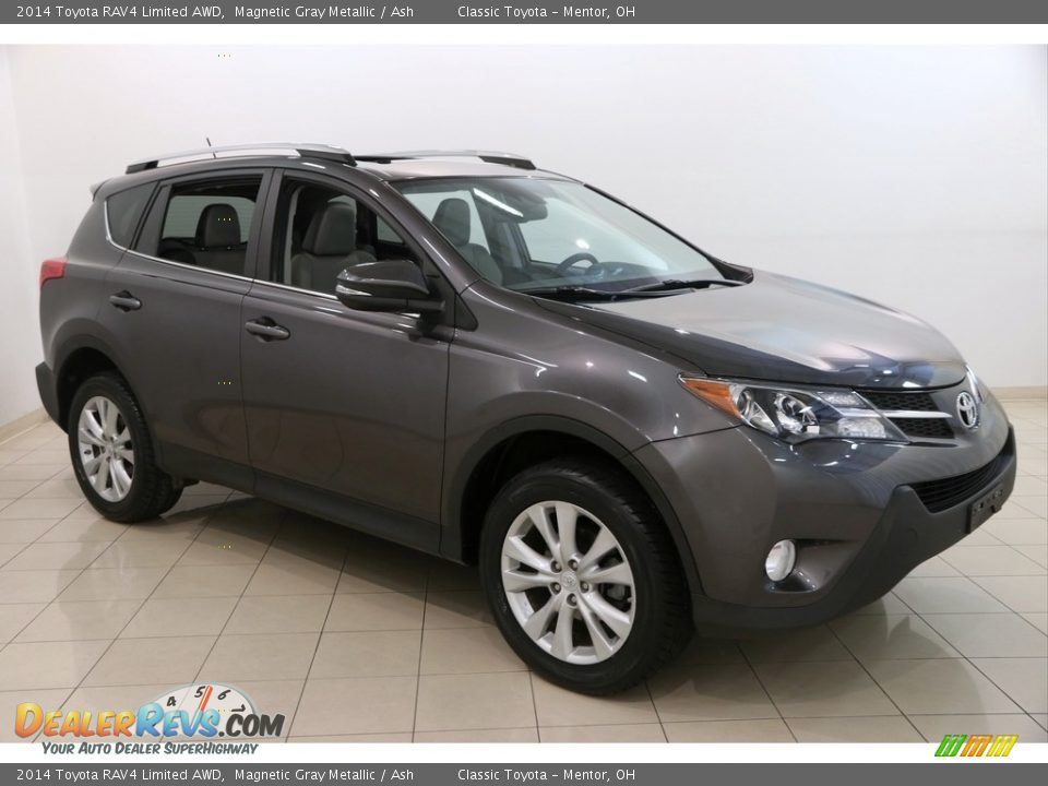 2014 Toyota RAV4 Limited AWD Magnetic Gray Metallic / Ash Photo #1