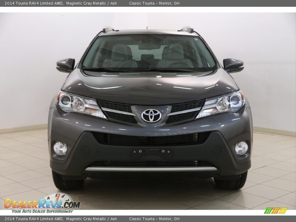 2014 Toyota RAV4 Limited AWD Magnetic Gray Metallic / Ash Photo #2