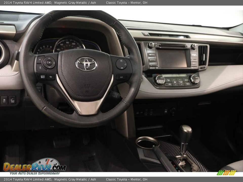 2014 Toyota RAV4 Limited AWD Magnetic Gray Metallic / Ash Photo #6