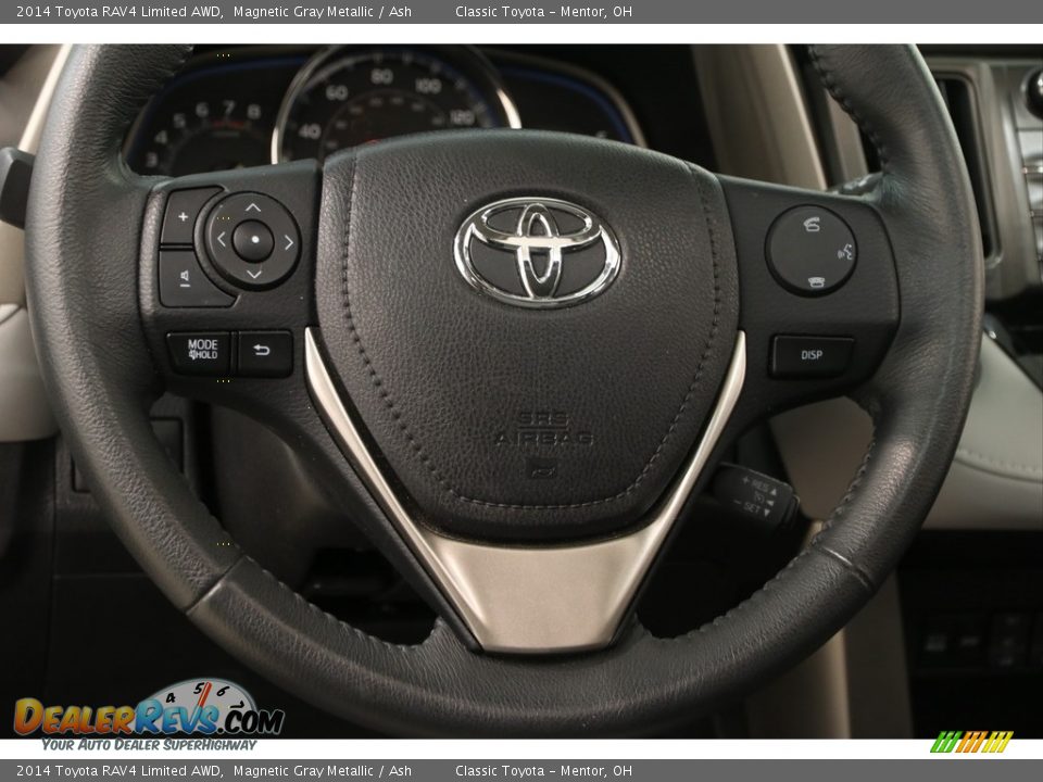 2014 Toyota RAV4 Limited AWD Magnetic Gray Metallic / Ash Photo #7
