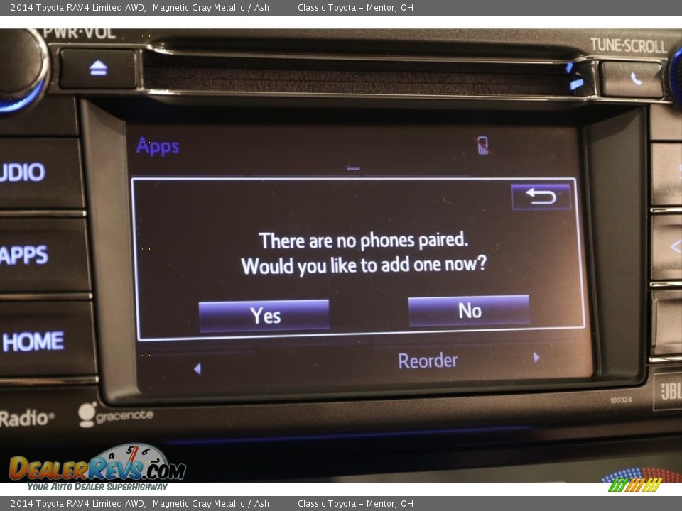 2014 Toyota RAV4 Limited AWD Magnetic Gray Metallic / Ash Photo #13