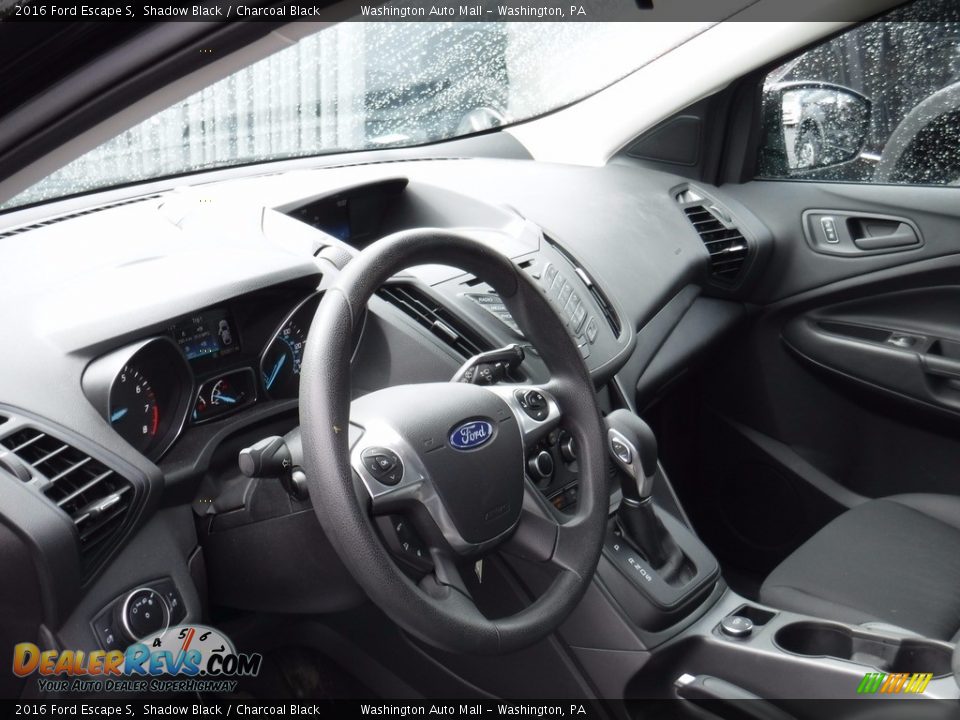 2016 Ford Escape S Shadow Black / Charcoal Black Photo #9