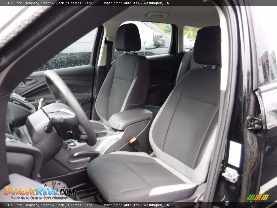 2016 Ford Escape S Shadow Black / Charcoal Black Photo #10