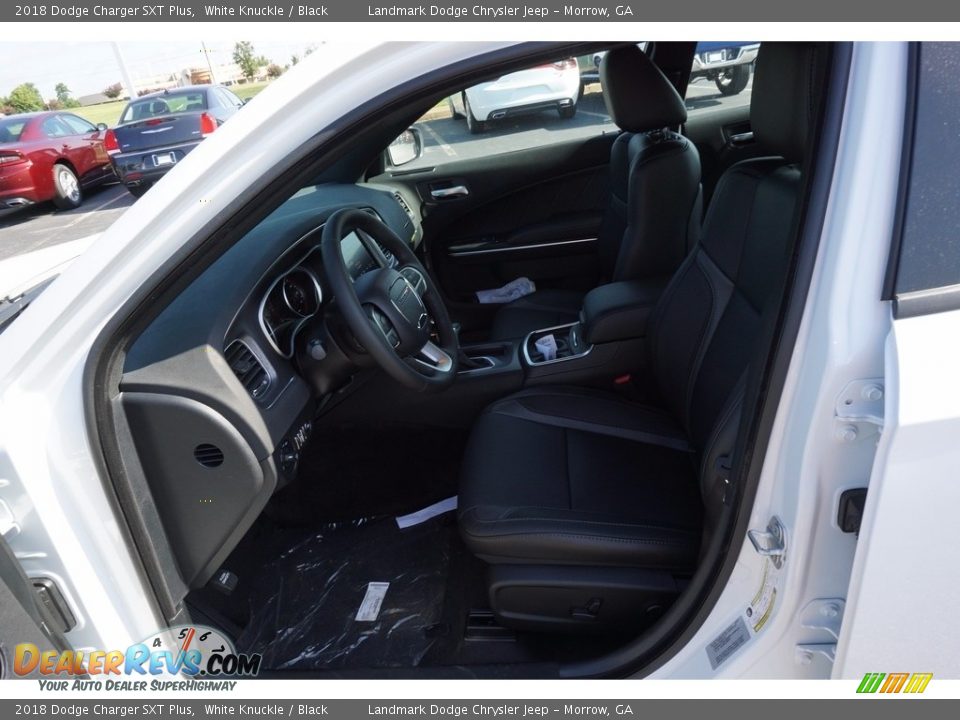 2018 Dodge Charger SXT Plus White Knuckle / Black Photo #6