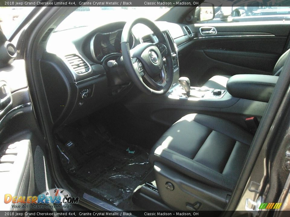 2018 Jeep Grand Cherokee Limited 4x4 Granite Crystal Metallic / Black Photo #4