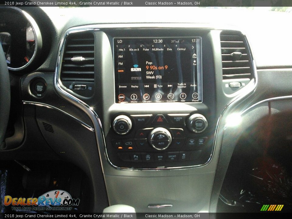 2018 Jeep Grand Cherokee Limited 4x4 Granite Crystal Metallic / Black Photo #10