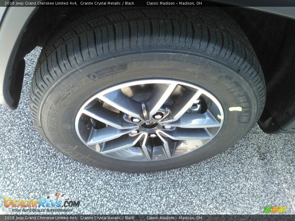 2018 Jeep Grand Cherokee Limited 4x4 Granite Crystal Metallic / Black Photo #14