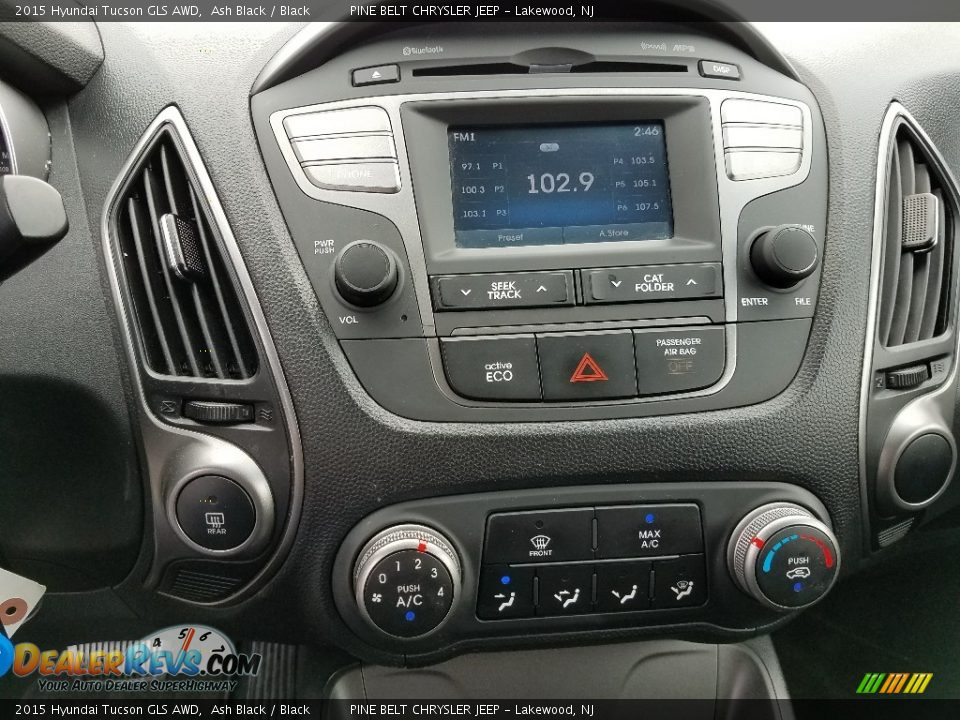 2015 Hyundai Tucson GLS AWD Ash Black / Black Photo #19