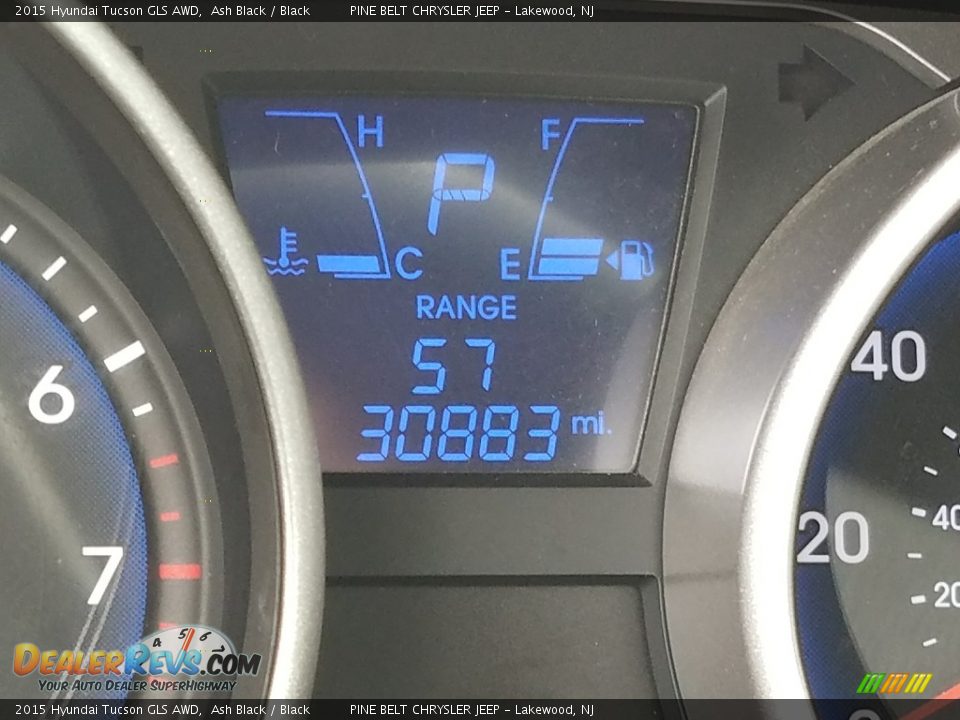 2015 Hyundai Tucson GLS AWD Ash Black / Black Photo #23