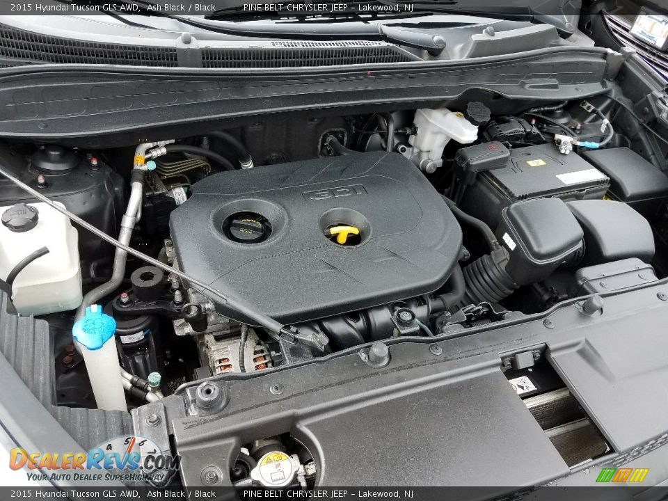 2015 Hyundai Tucson GLS AWD Ash Black / Black Photo #26