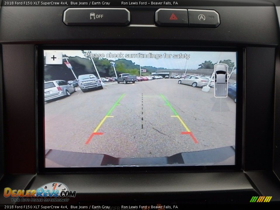 2018 Ford F150 XLT SuperCrew 4x4 Blue Jeans / Earth Gray Photo #18